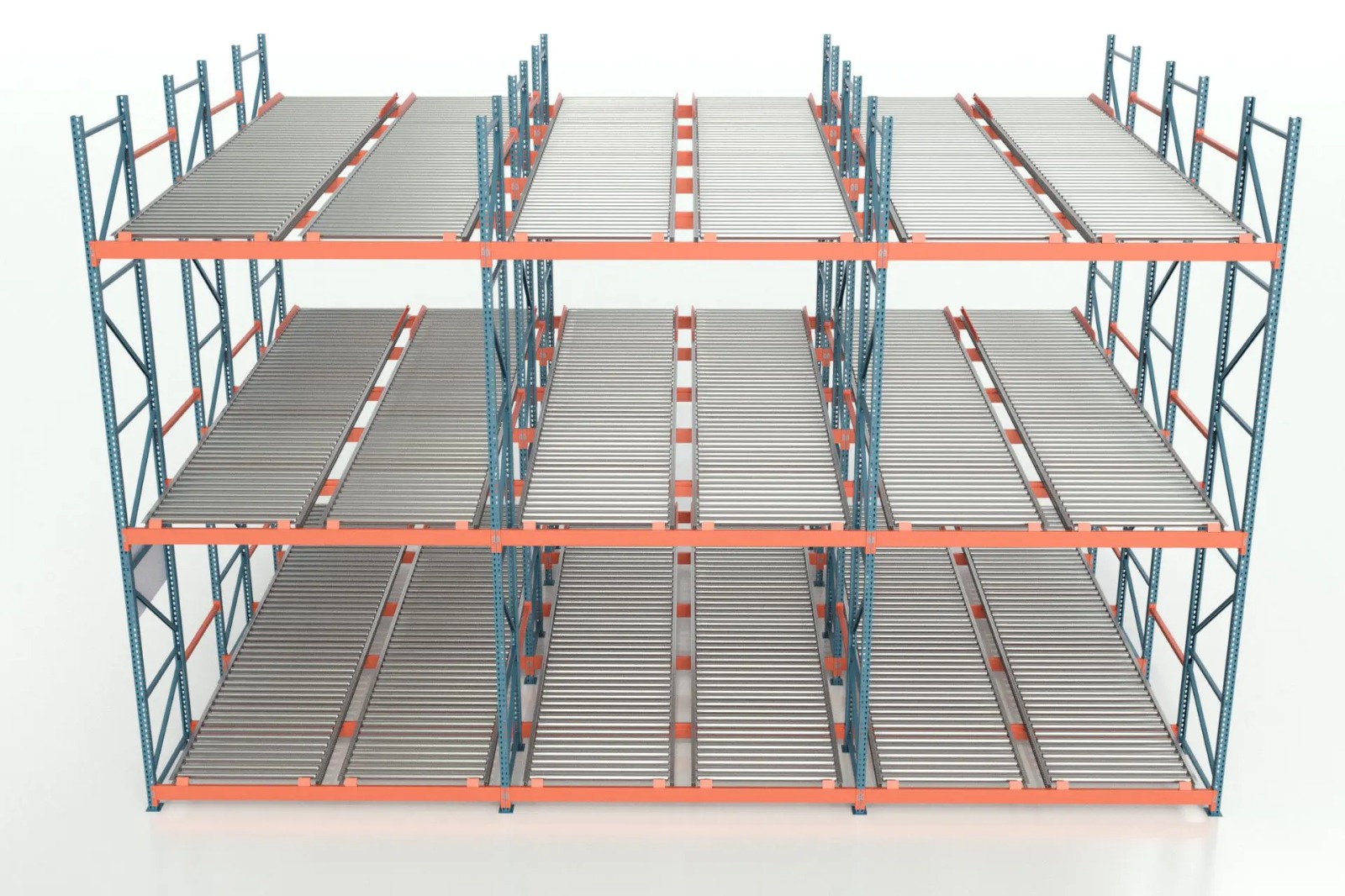 Small Gravity Racking System Pallet Rack Installation | Pallet Racking Solutions Dubai, UAE